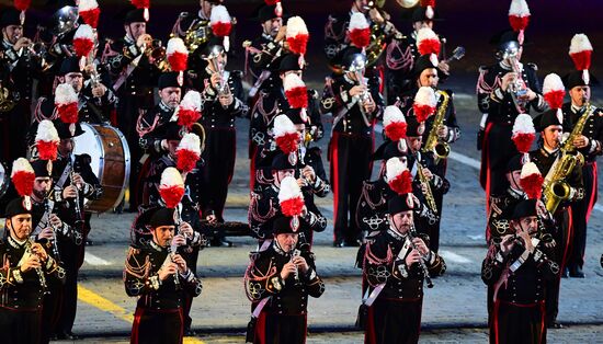 Spasskaya Tower International Military Music Festival closing ceremony