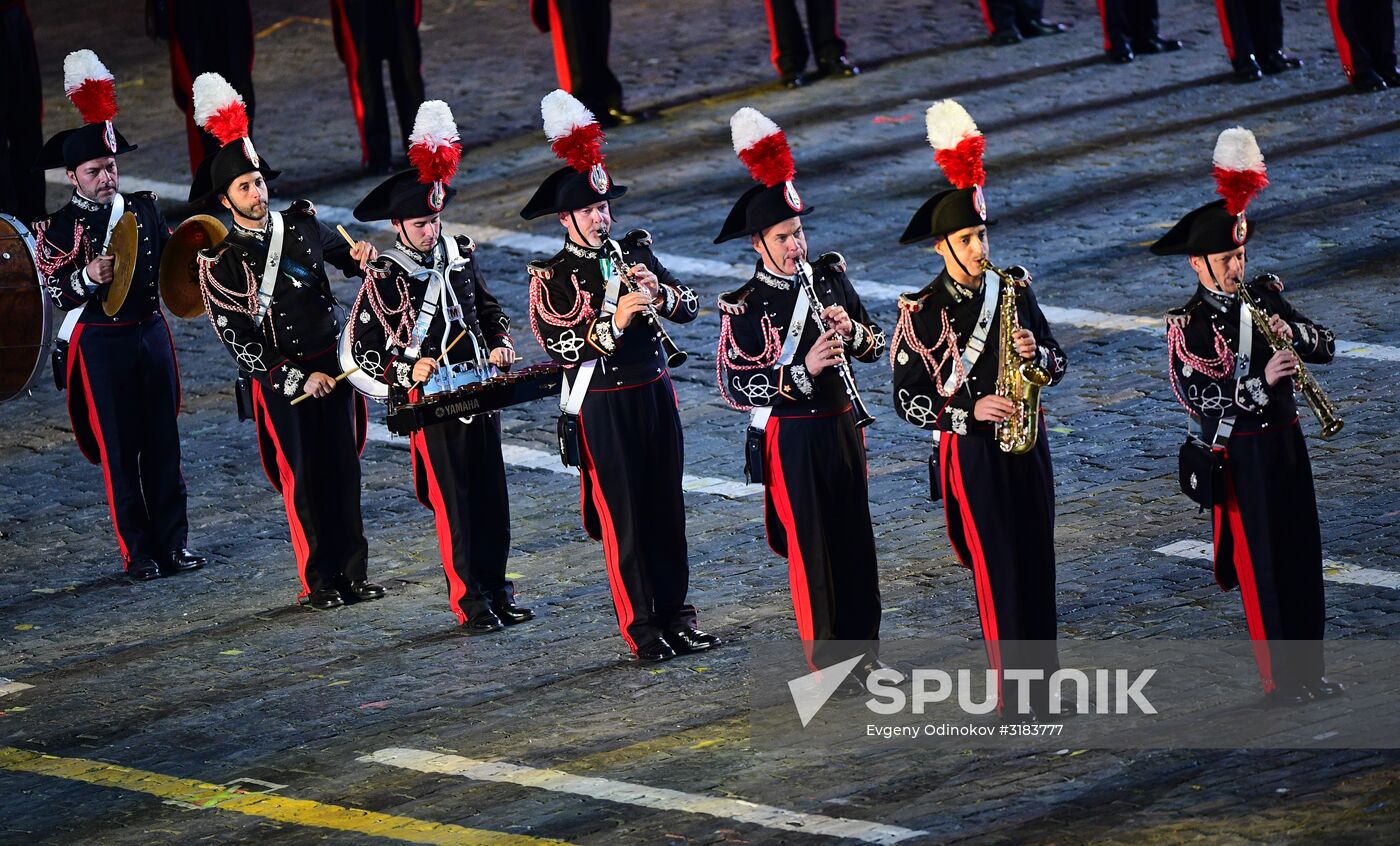Spasskaya Tower International Military Music Festival closing ceremony