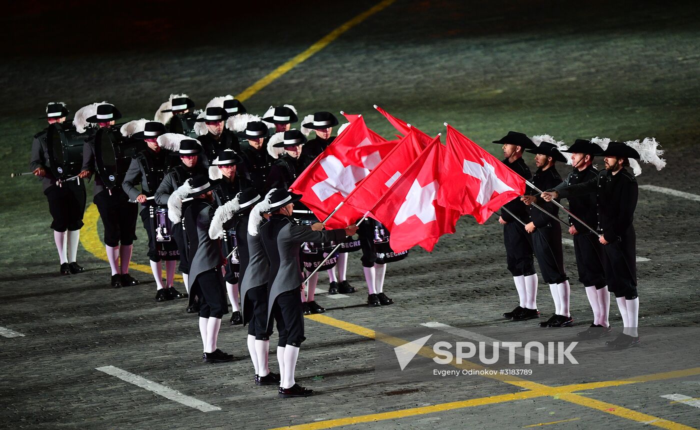Spasskaya Tower International Military Music Festival closing ceremony
