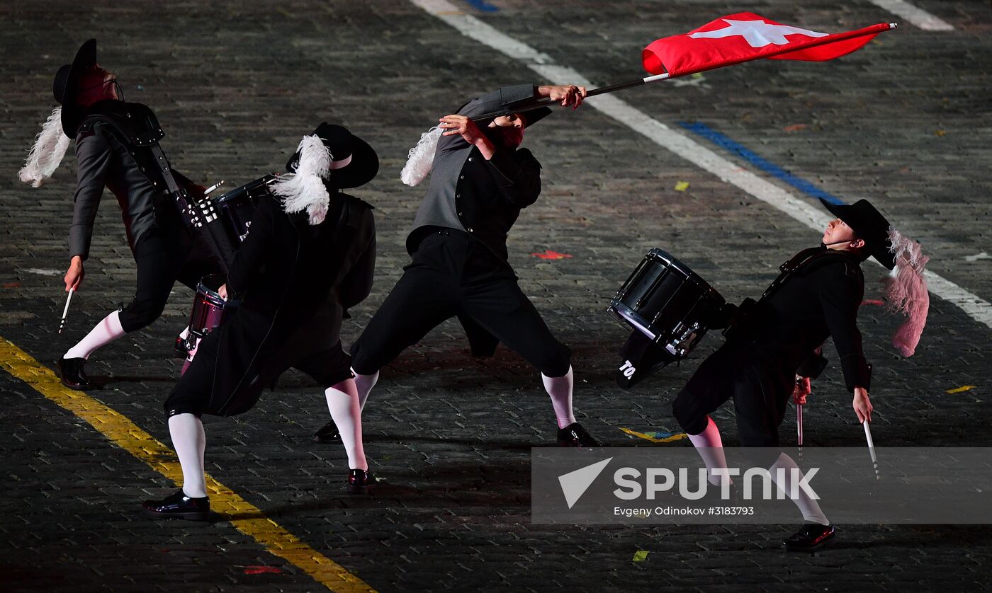 Spasskaya Tower International Military Music Festival closing ceremony