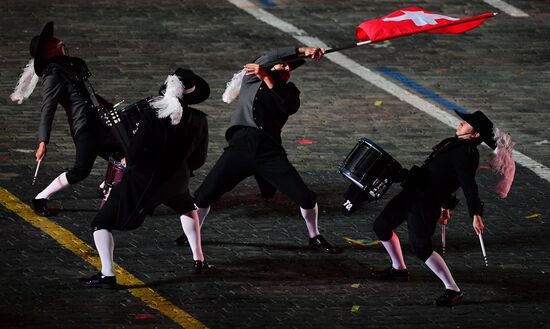 Spasskaya Tower International Military Music Festival closing ceremony