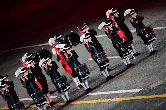 Spasskaya Tower International Military Music Festival closing ceremony