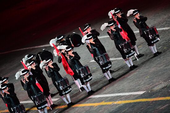Spasskaya Tower International Military Music Festival closing ceremony