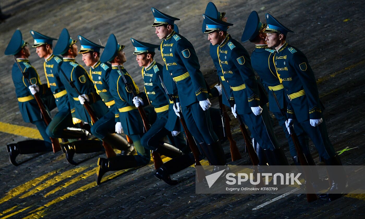 Spasskaya Tower International Military Music Festival closing ceremony