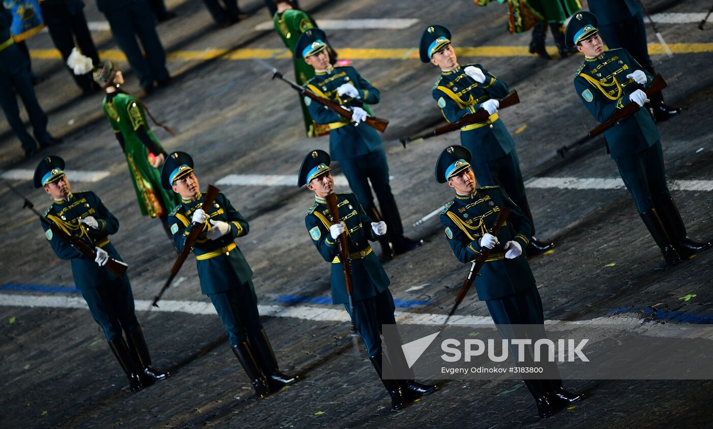Spasskaya Tower International Military Music Festival closing ceremony