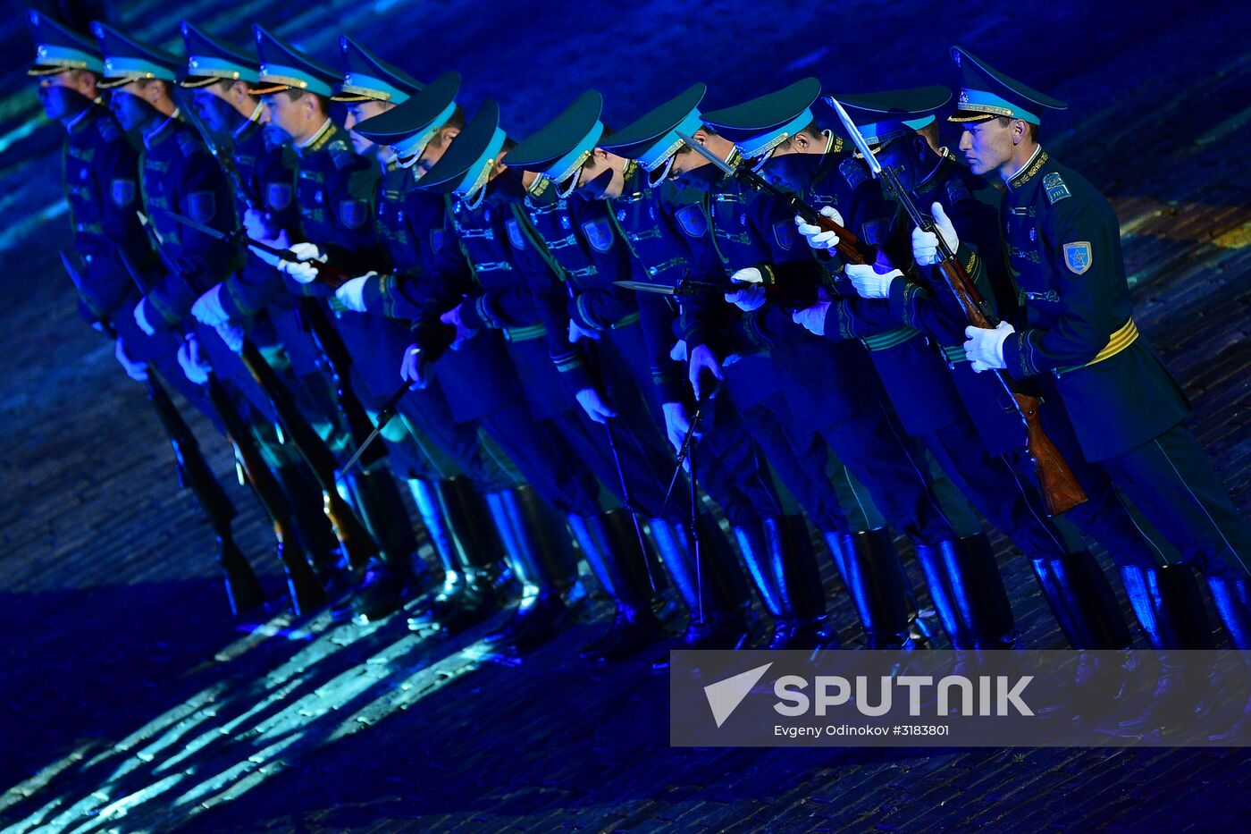 Spasskaya Tower International Military Music Festival closing ceremony