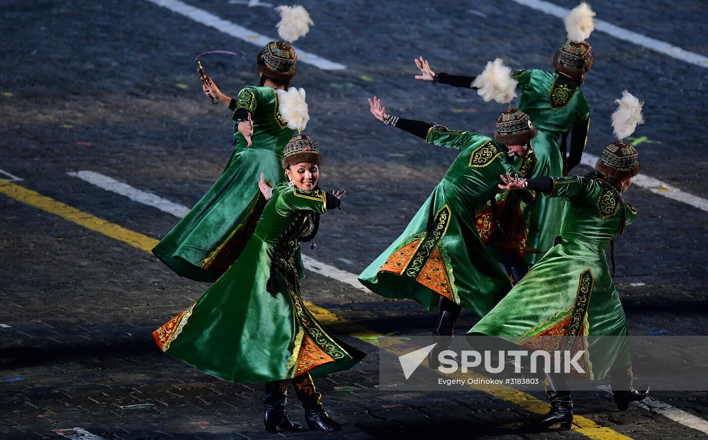 Spasskaya Tower International Military Music Festival closing ceremony