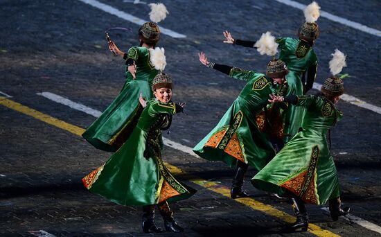 Spasskaya Tower International Military Music Festival closing ceremony