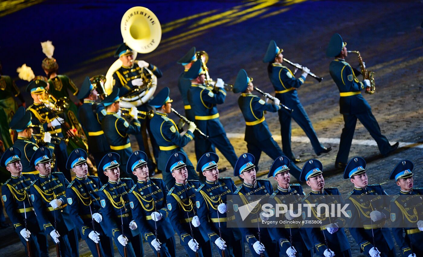 Spasskaya Tower International Military Music Festival closing ceremony