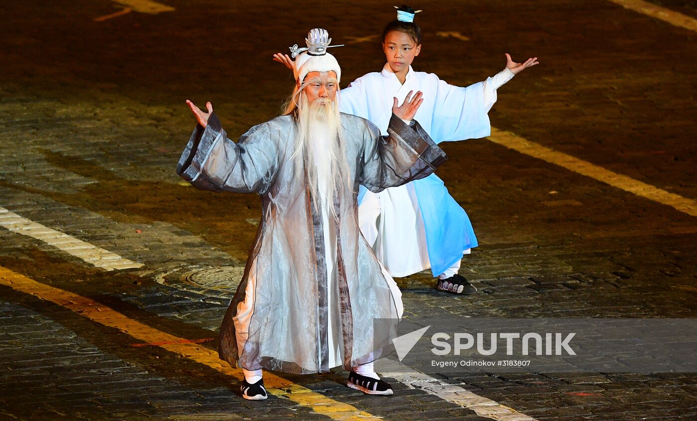 Spasskaya Tower International Military Music Festival closing ceremony