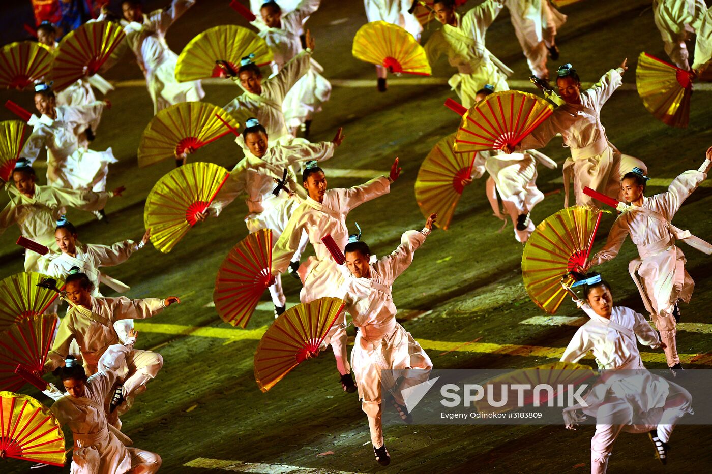 Spasskaya Tower International Military Music Festival closing ceremony