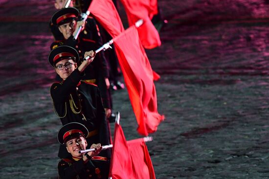 Spasskaya Tower International Military Music Festival closing ceremony