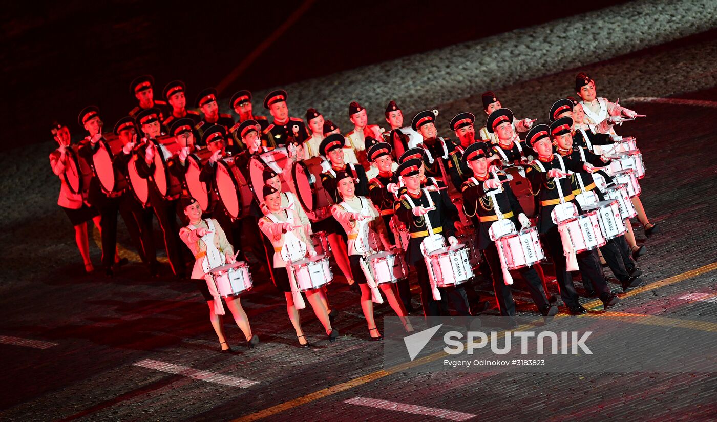Spasskaya Tower International Military Music Festival closing ceremony