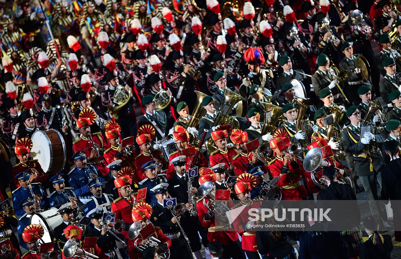Spasskaya Tower International Military Music Festival closing ceremony