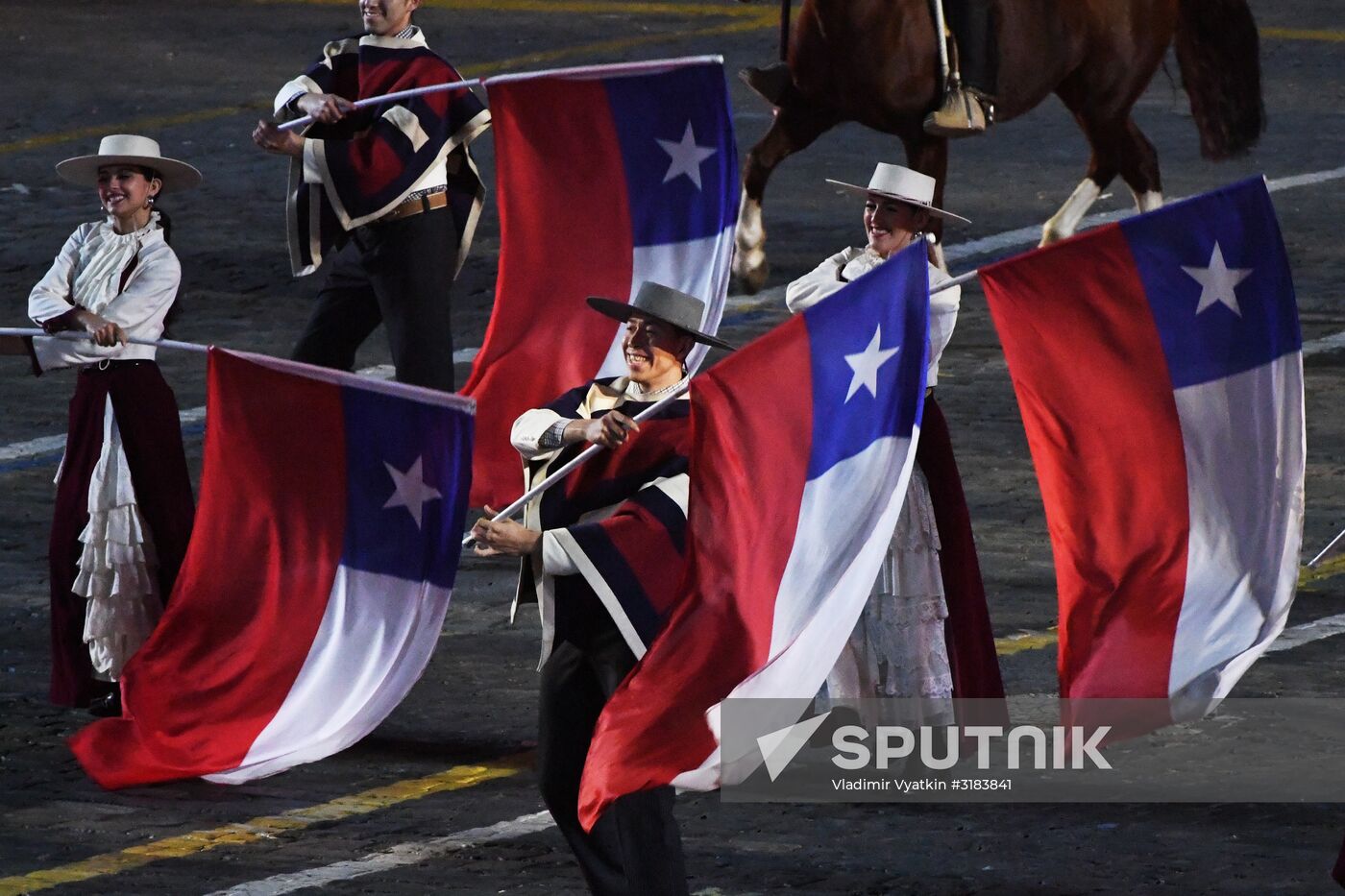 Spasskaya Tower International Military Music Festival closing ceremony