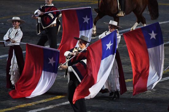 Spasskaya Tower International Military Music Festival closing ceremony