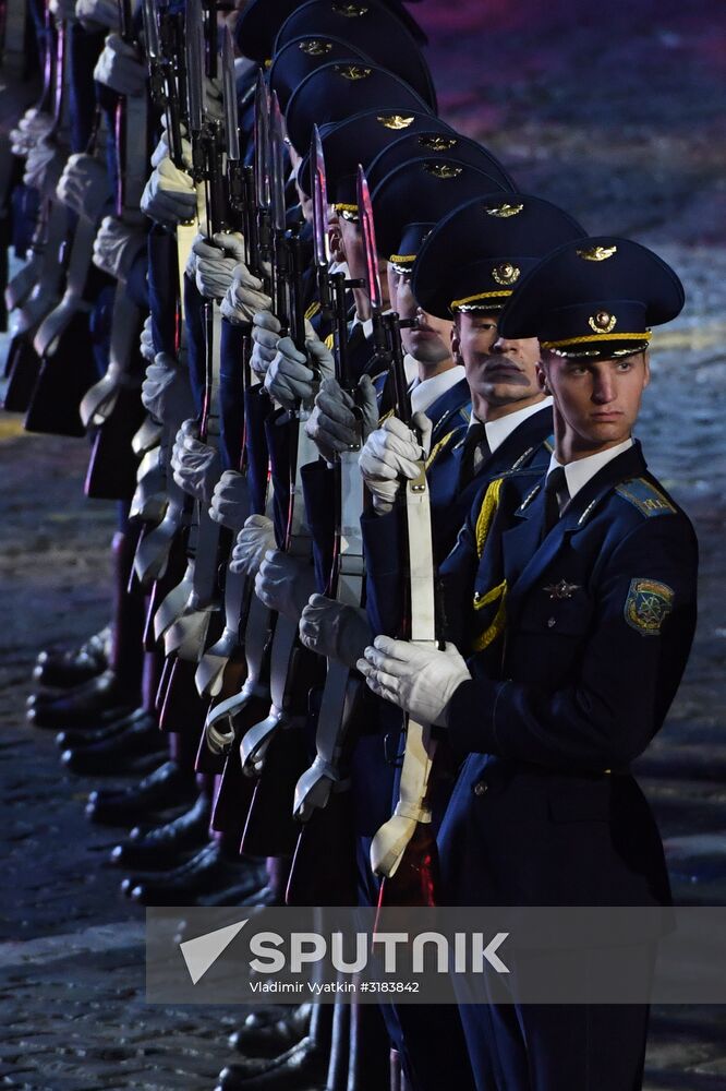 Spasskaya Tower International Military Music Festival closing ceremony