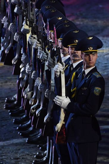 Spasskaya Tower International Military Music Festival closing ceremony
