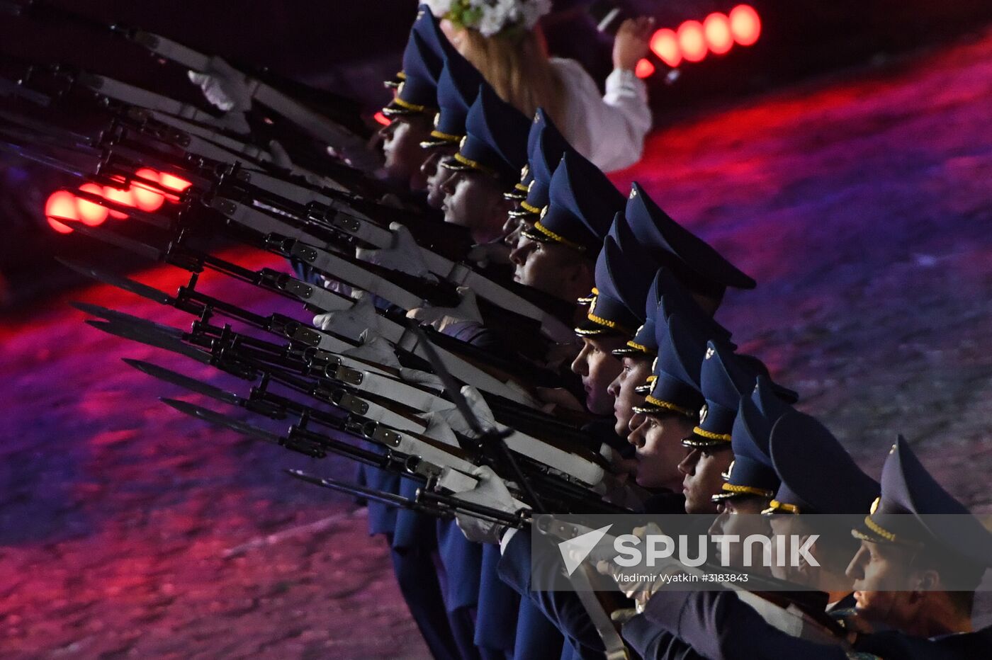 Spasskaya Tower International Military Music Festival closing ceremony