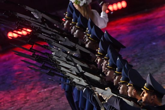Spasskaya Tower International Military Music Festival closing ceremony