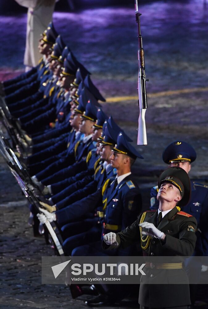 Spasskaya Tower International Military Music Festival closing ceremony