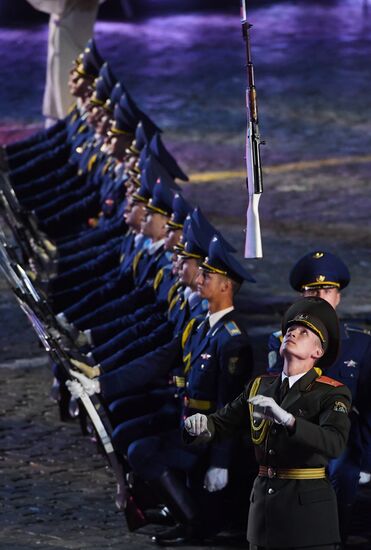 Spasskaya Tower International Military Music Festival closing ceremony