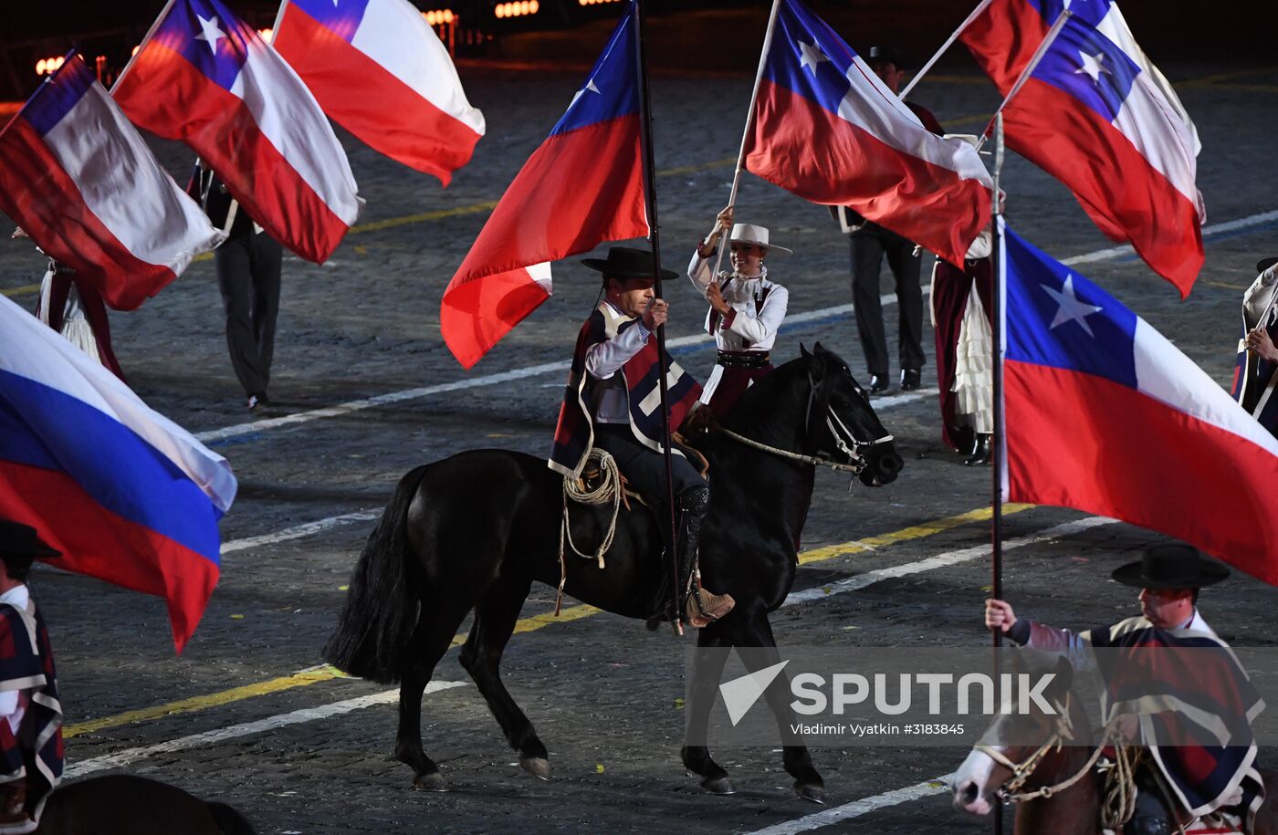 Spasskaya Tower International Military Music Festival closing ceremony