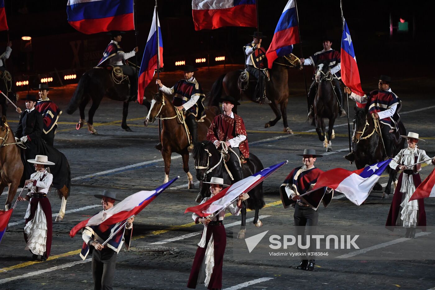 Spasskaya Tower International Military Music Festival closing ceremony