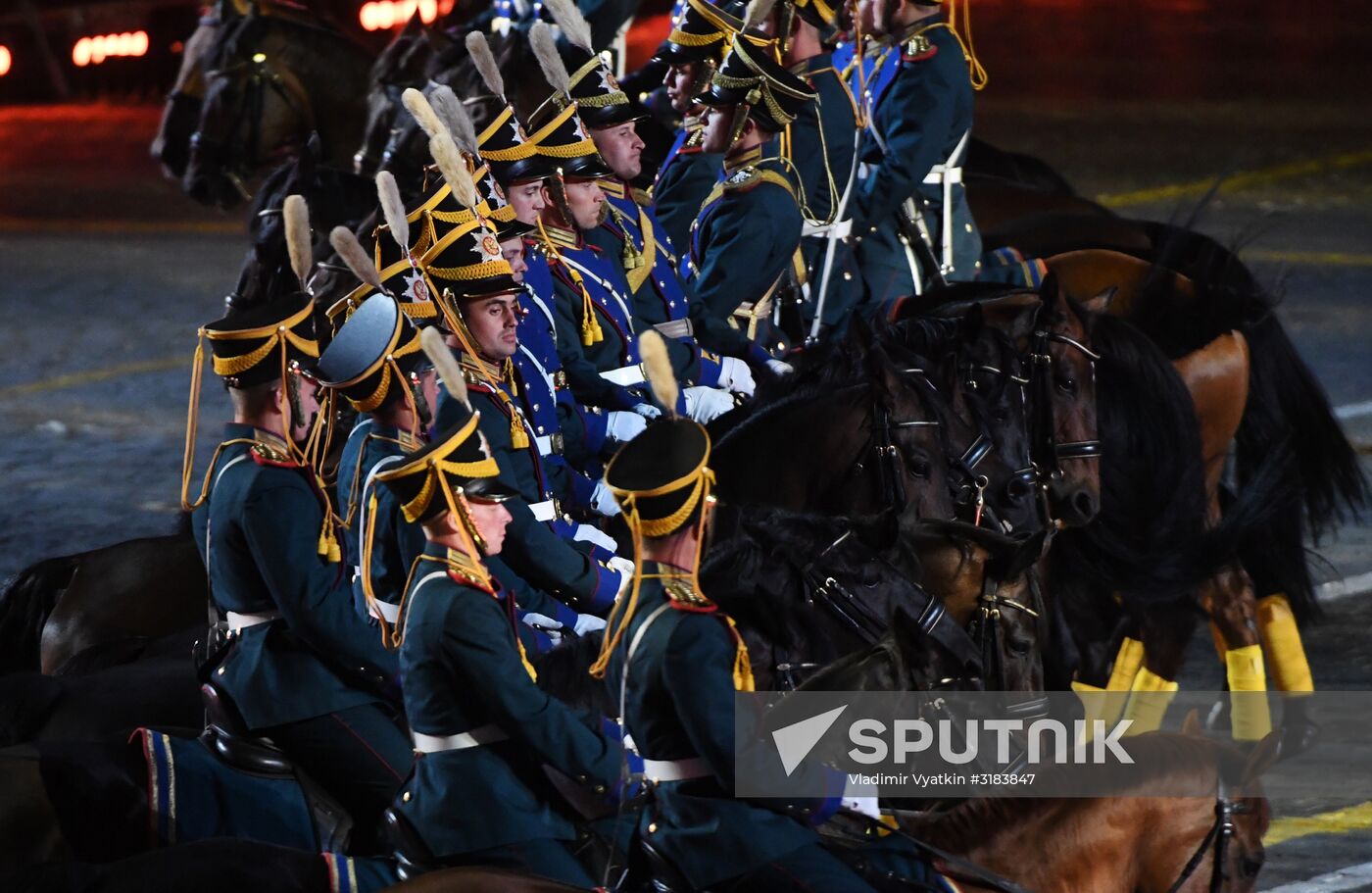 Spasskaya Tower International Military Music Festival closing ceremony