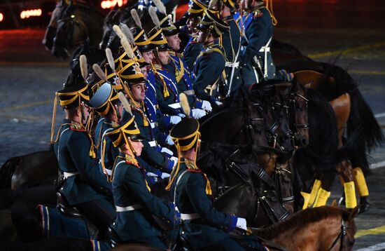 Spasskaya Tower International Military Music Festival closing ceremony