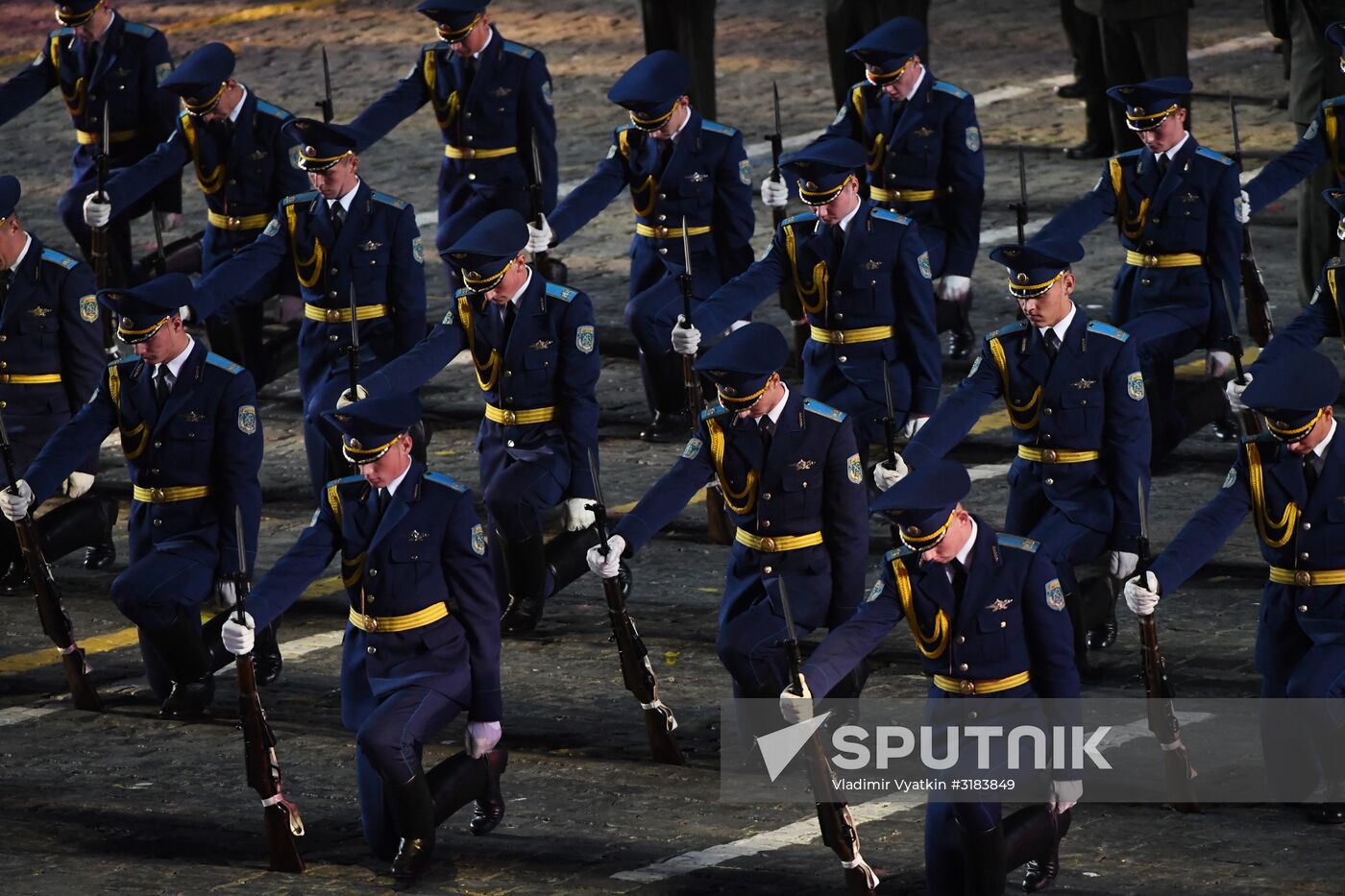 Spasskaya Tower International Military Music Festival closing ceremony