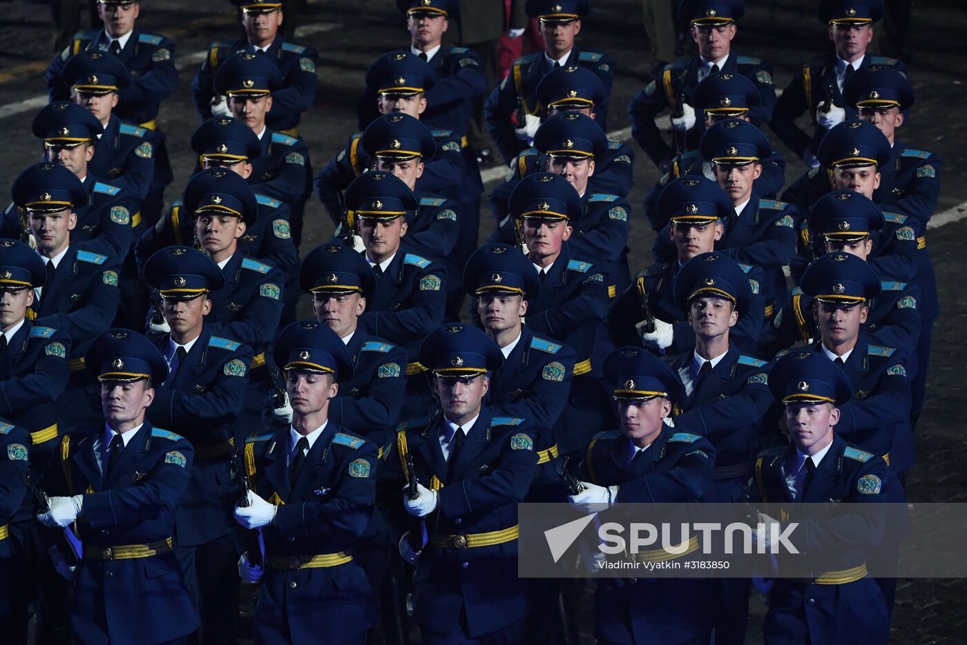 Spasskaya Tower International Military Music Festival closing ceremony