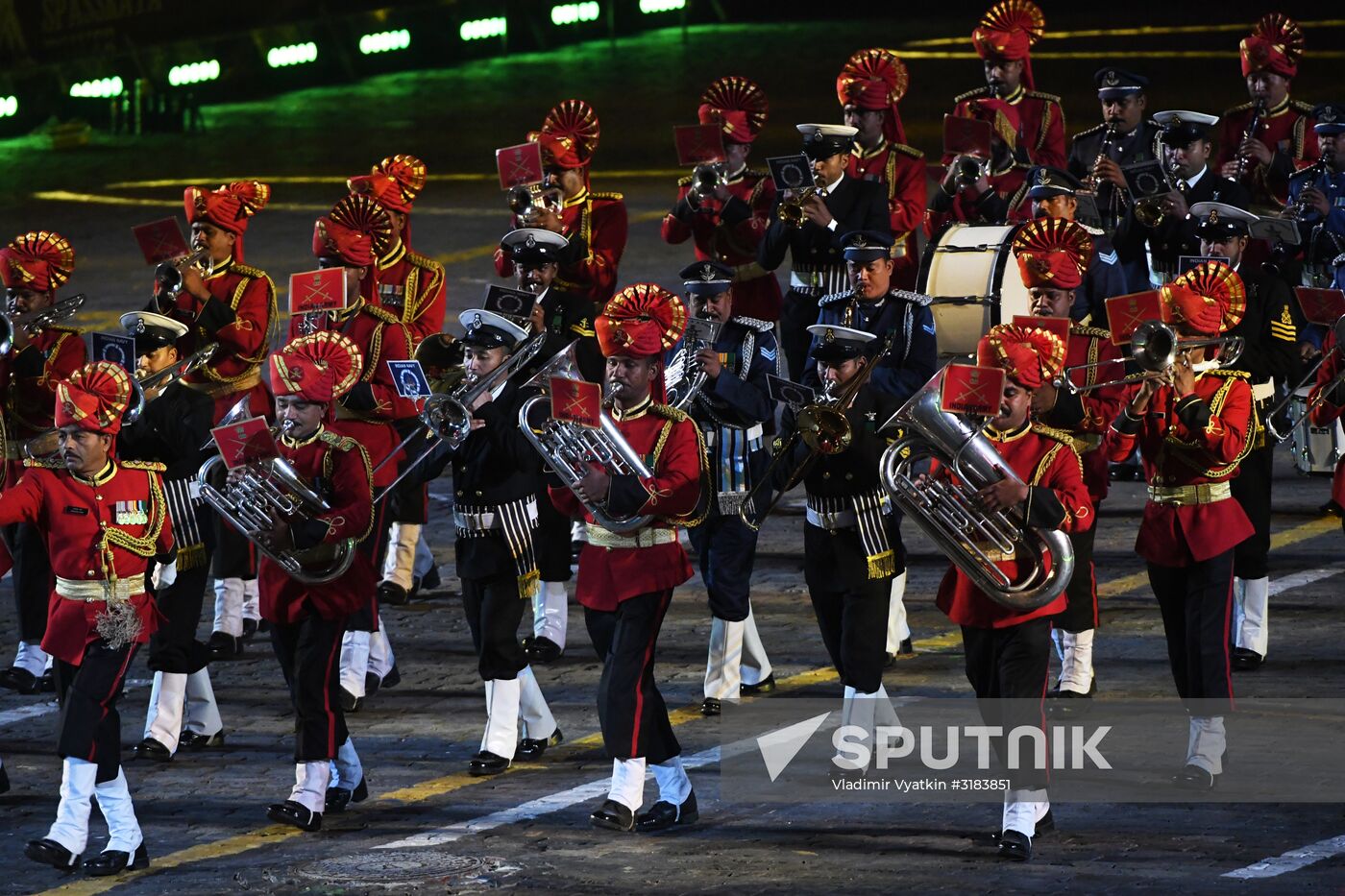 Spasskaya Tower International Military Music Festival closing ceremony