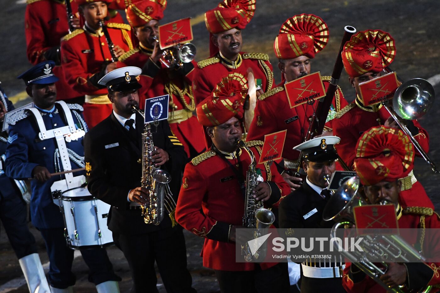 Spasskaya Tower International Military Music Festival closing ceremony