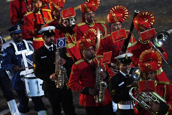 Spasskaya Tower International Military Music Festival closing ceremony