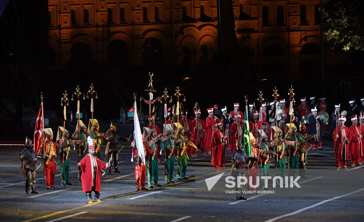 Spasskaya Tower International Military Music Festival closing ceremony