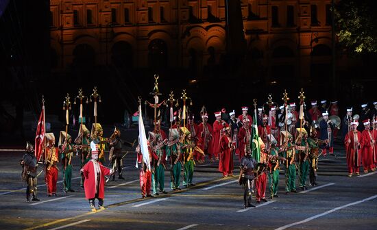 Spasskaya Tower International Military Music Festival closing ceremony