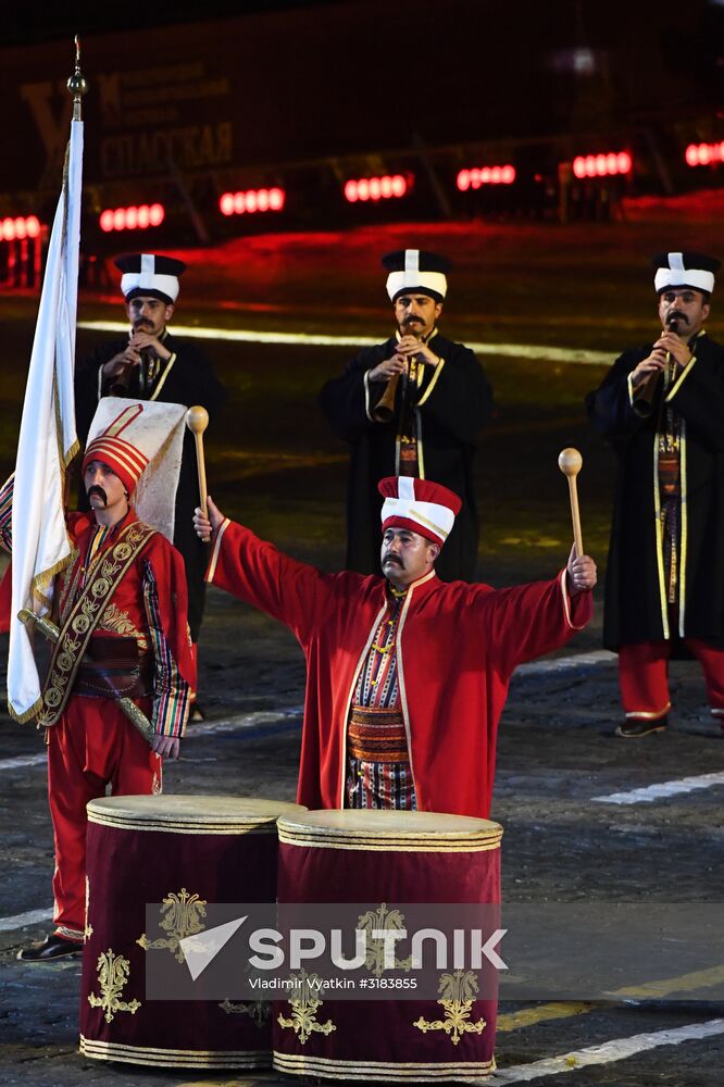 Spasskaya Tower International Military Music Festival closing ceremony