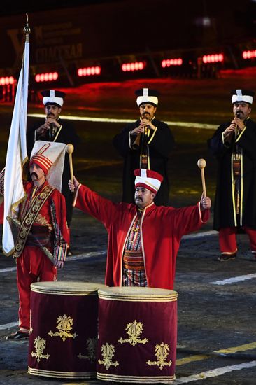 Spasskaya Tower International Military Music Festival closing ceremony