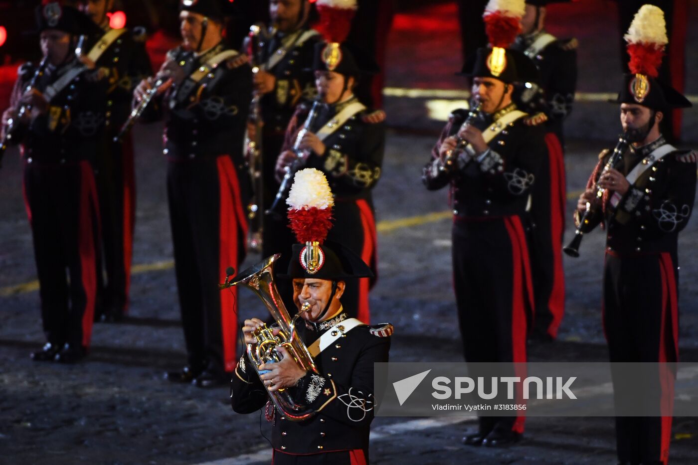 Spasskaya Tower International Military Music Festival closing ceremony