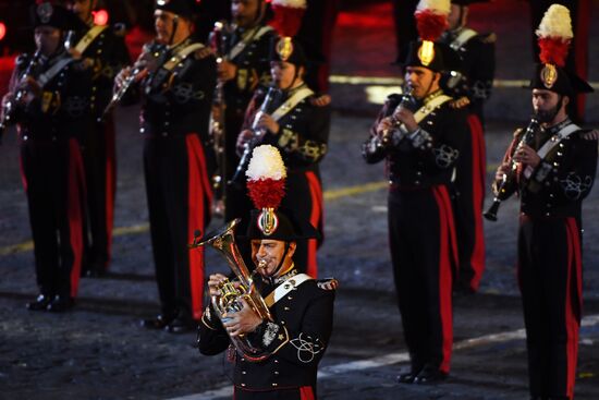 Spasskaya Tower International Military Music Festival closing ceremony