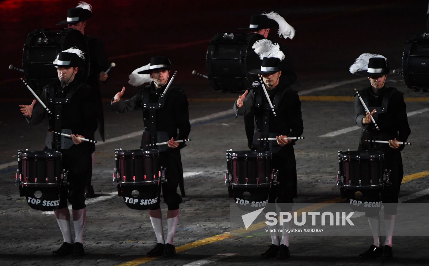Spasskaya Tower International Military Music Festival closing ceremony