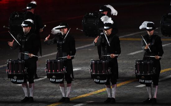 Spasskaya Tower International Military Music Festival closing ceremony
