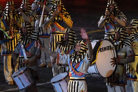 Spasskaya Tower International Military Music Festival closing ceremony