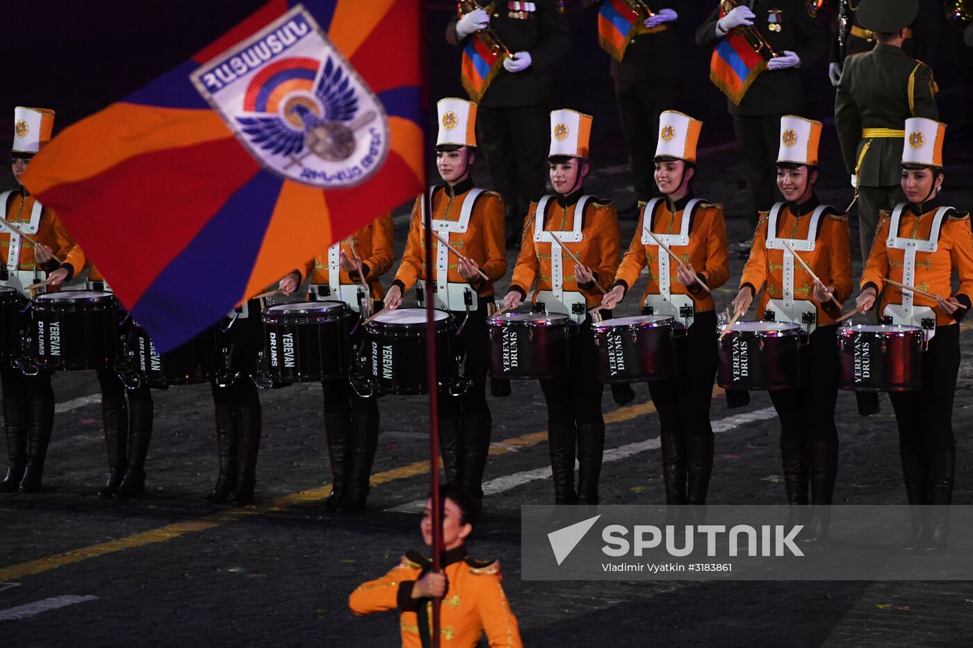 Spasskaya Tower International Military Music Festival closing ceremony