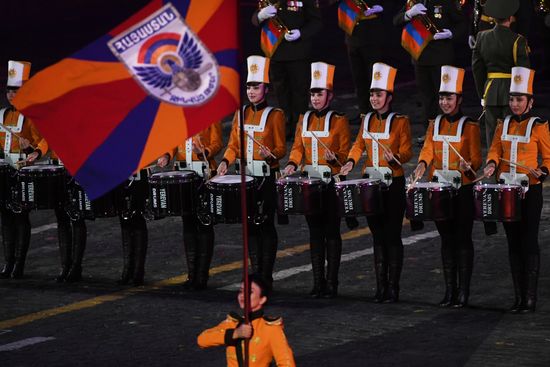 Spasskaya Tower International Military Music Festival closing ceremony
