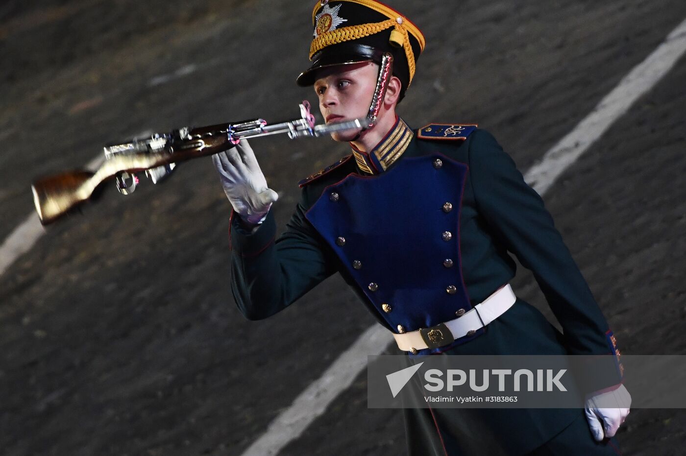 Spasskaya Tower International Military Music Festival closing ceremony