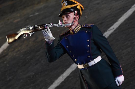 Spasskaya Tower International Military Music Festival closing ceremony