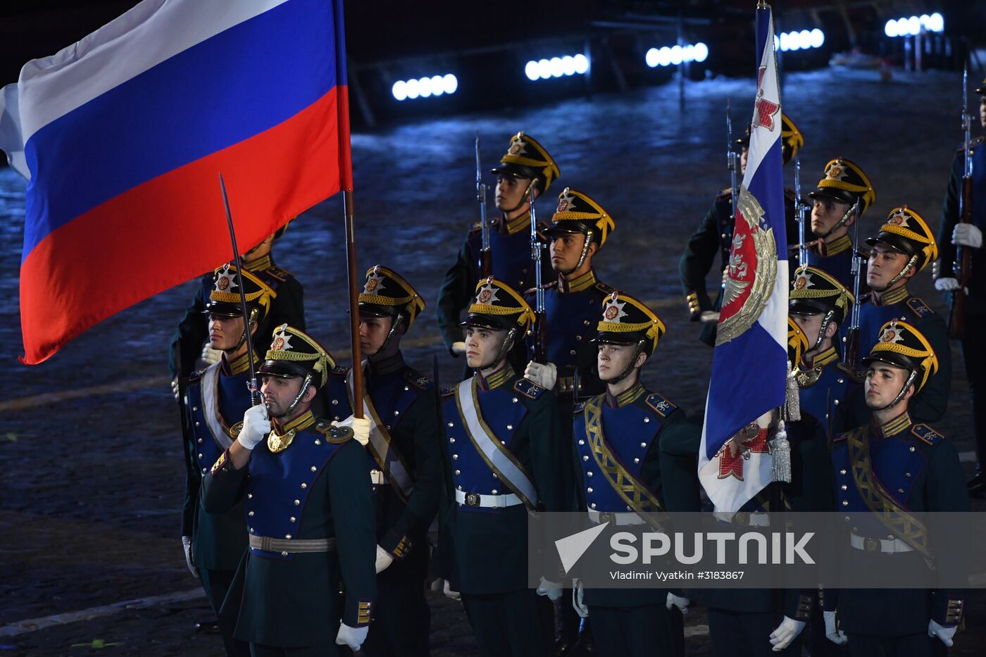 Spasskaya Tower International Military Music Festival closing ceremony