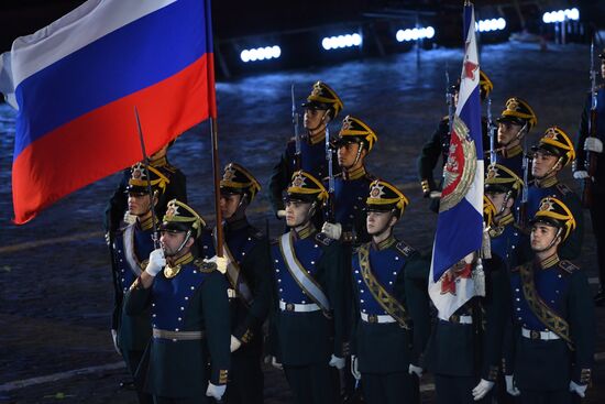 Spasskaya Tower International Military Music Festival closing ceremony